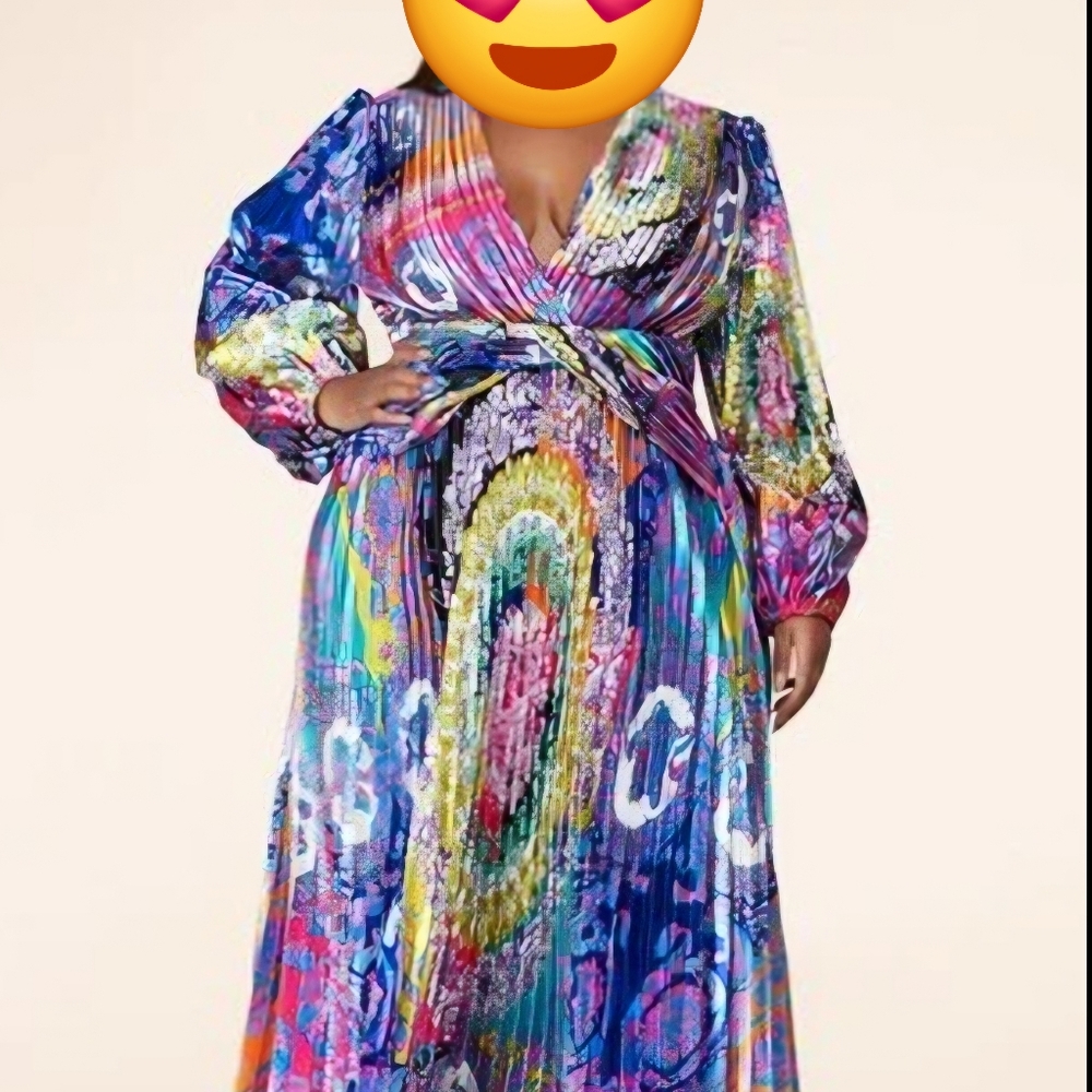 Beautiful colorful dress